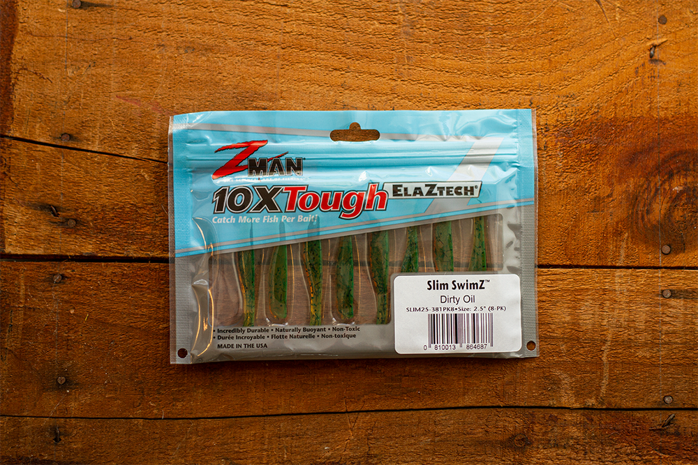 Z-Man Slim SwimZ — Black Ops Tackle